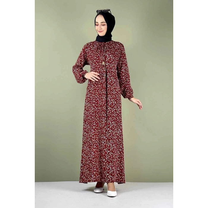 Moda Çizgi Tesettür Elbise