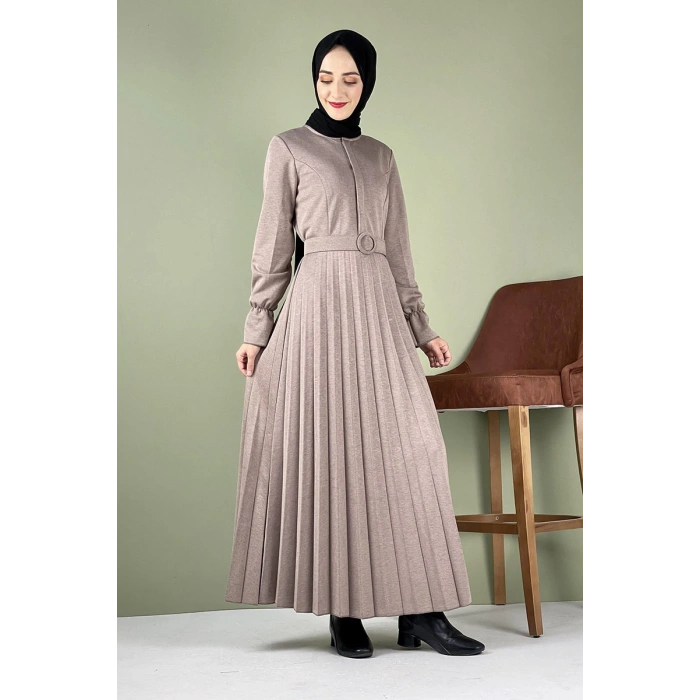 Moda Çizgi Tesettür Elbise