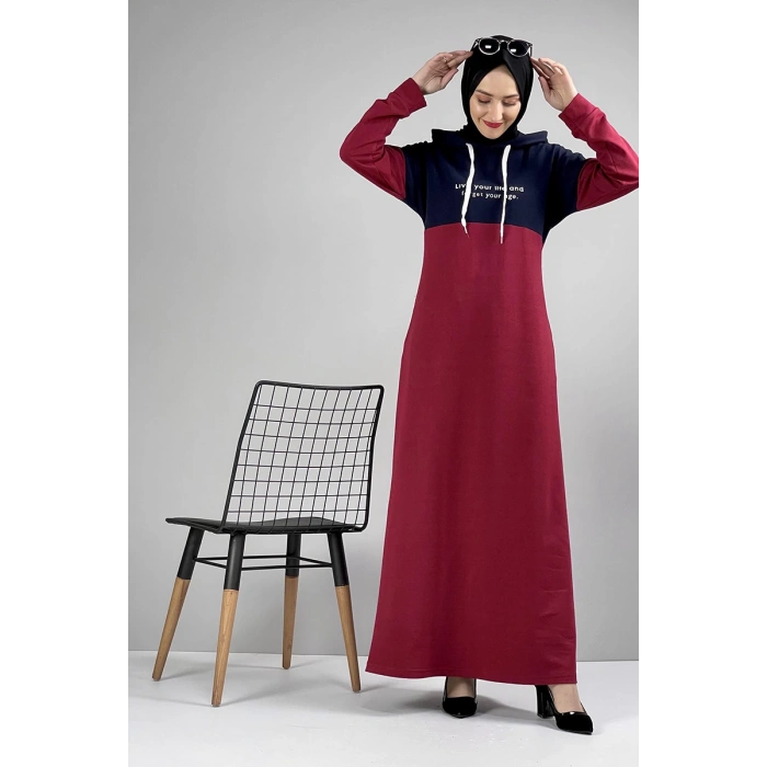 Moda Çizgi Tesettür Elbise