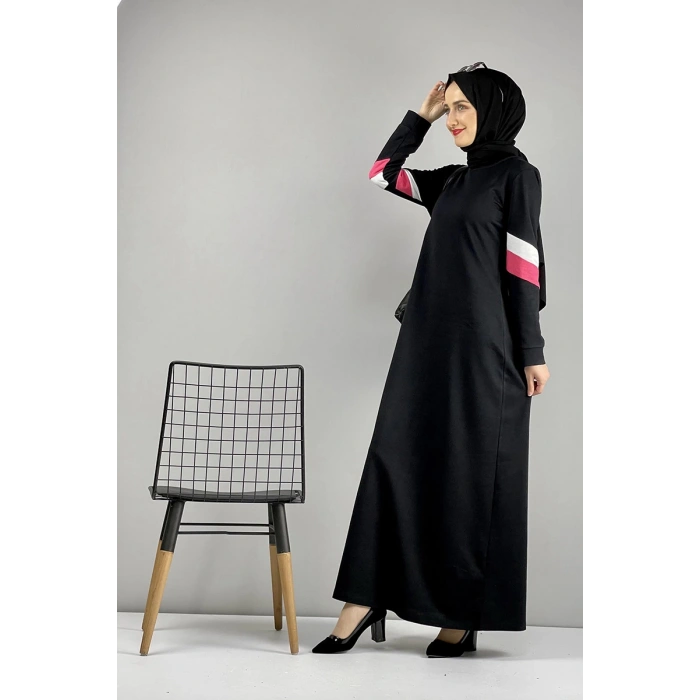 Moda Çizgi Tesettür Elbise
