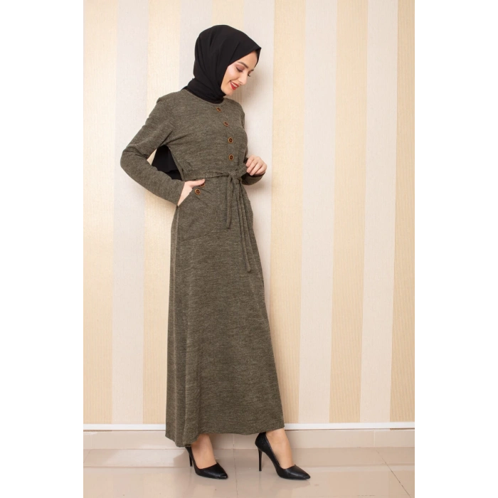 Moda Çizgi Tesettür Elbise