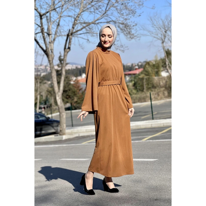 Moda Çizgi Tesettür Elbise