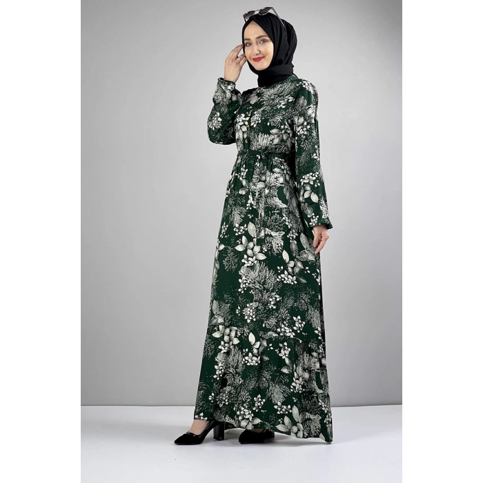 Moda Çizgi Tesettür Elbise