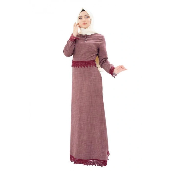 Moda Çizgi Tesettür Elbise