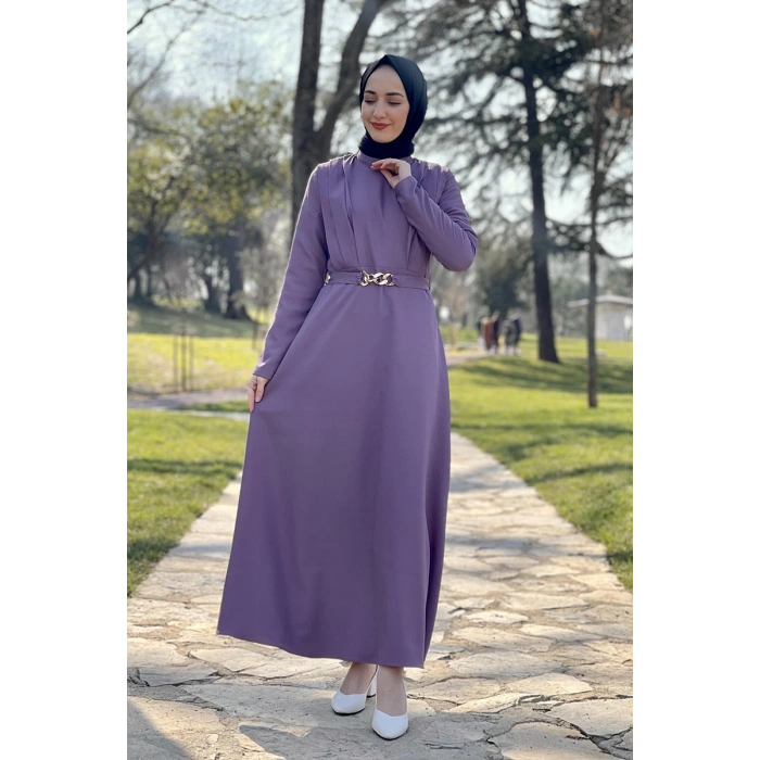 Moda Çizgi Tesettür Elbise