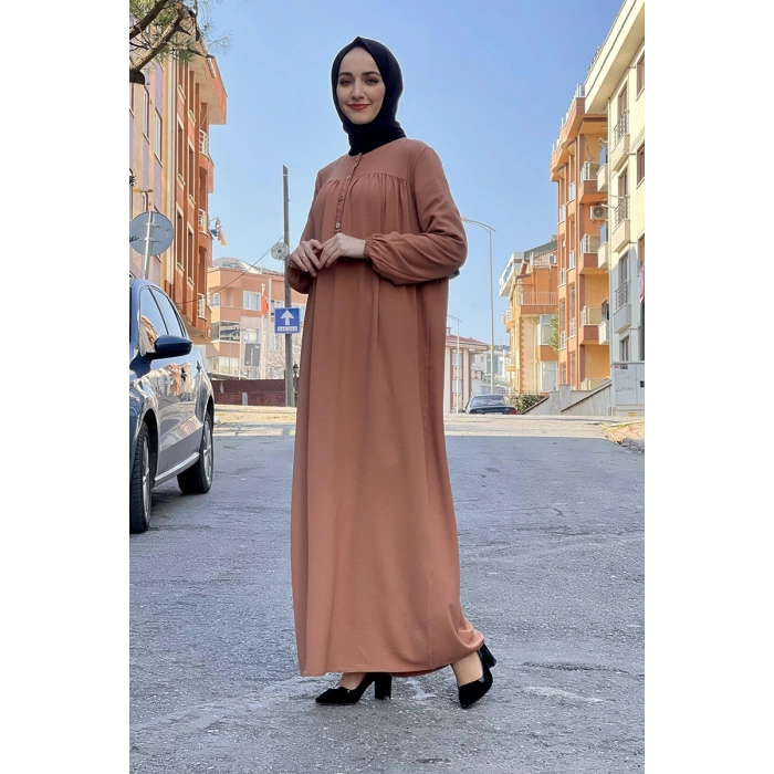 Moda Çizgi Tesettür Elbise