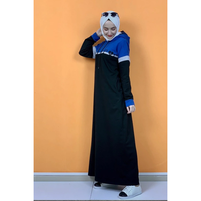 Moda Çizgi Tesettür Elbise