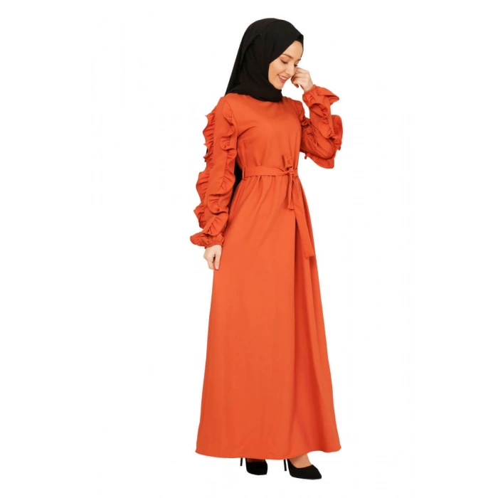 Moda Çizgi Tesettür Elbise