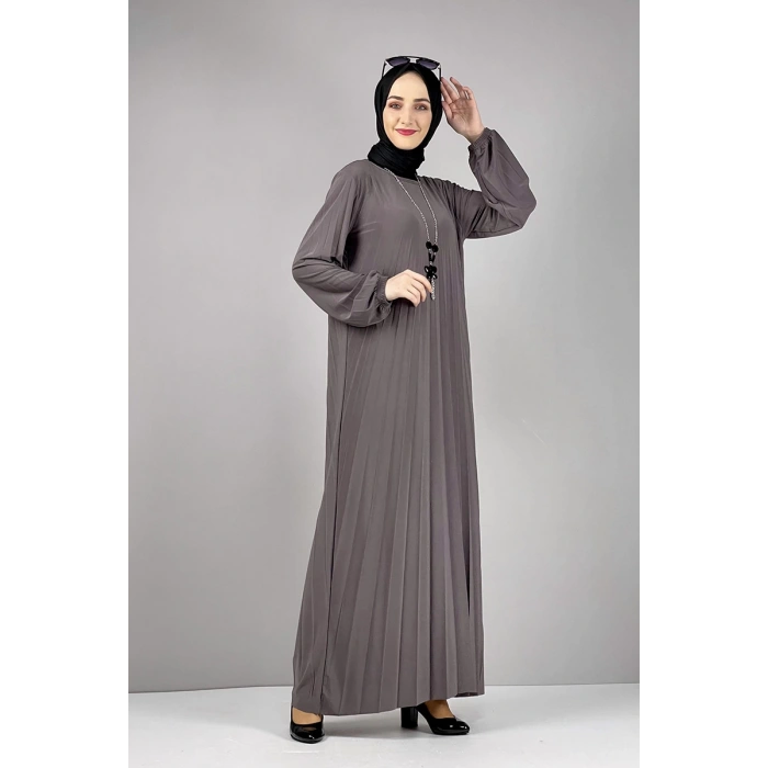 Moda Çizgi Tesettür Elbise