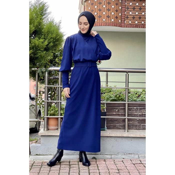 Moda Çizgi Tesettür Elbise