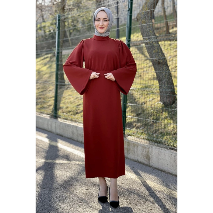 Moda Çizgi Tesettür Elbise