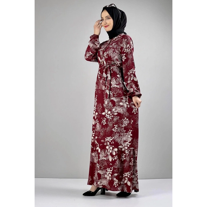 Moda Çizgi Tesettür Elbise