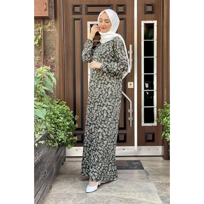 Moda Çizgi Tesettür Elbise