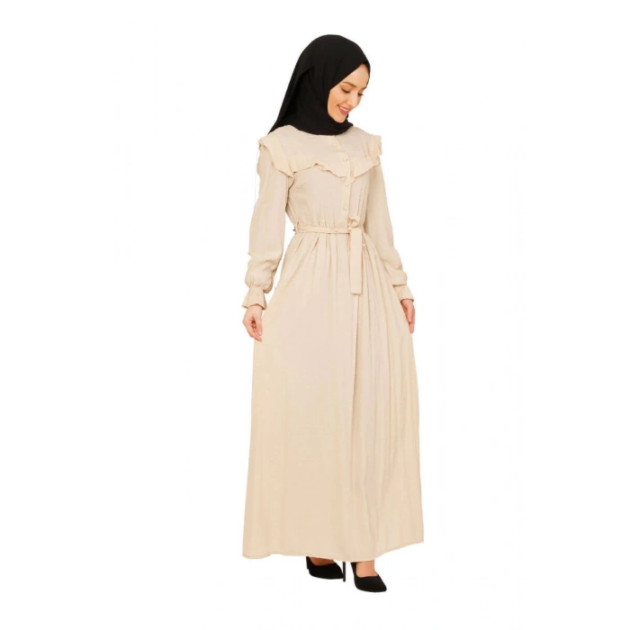 Moda Çizgi Tesettür Elbise