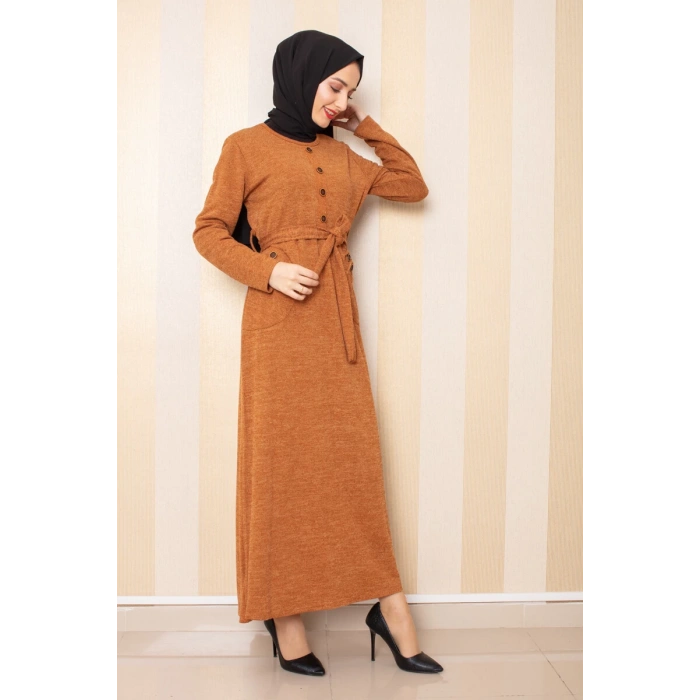 Moda Çizgi Tesettür Elbise