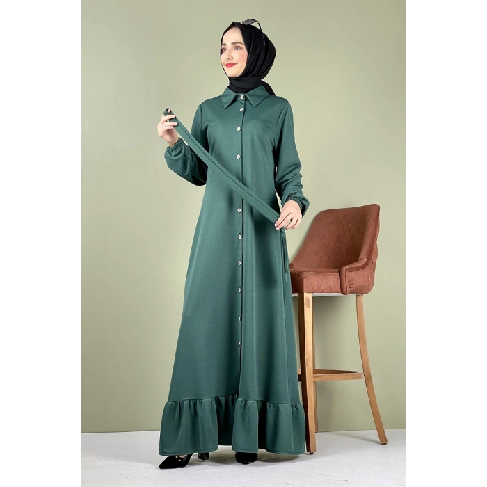 Moda Çizgi Tesettür Elbise