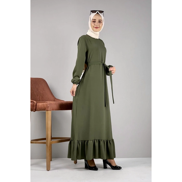 Moda Çizgi Tesettür Elbise