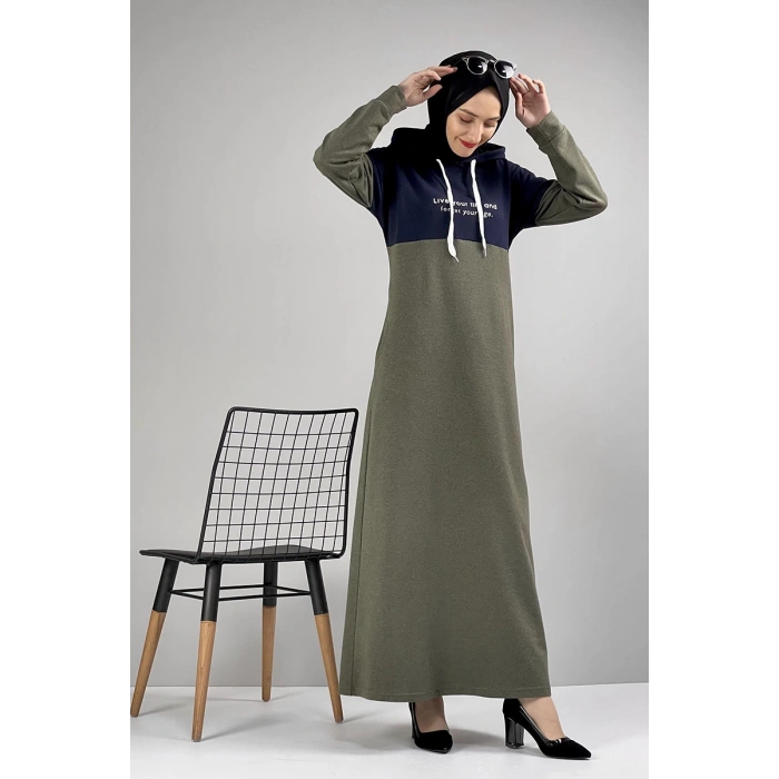 Moda Çizgi Tesettür Elbise