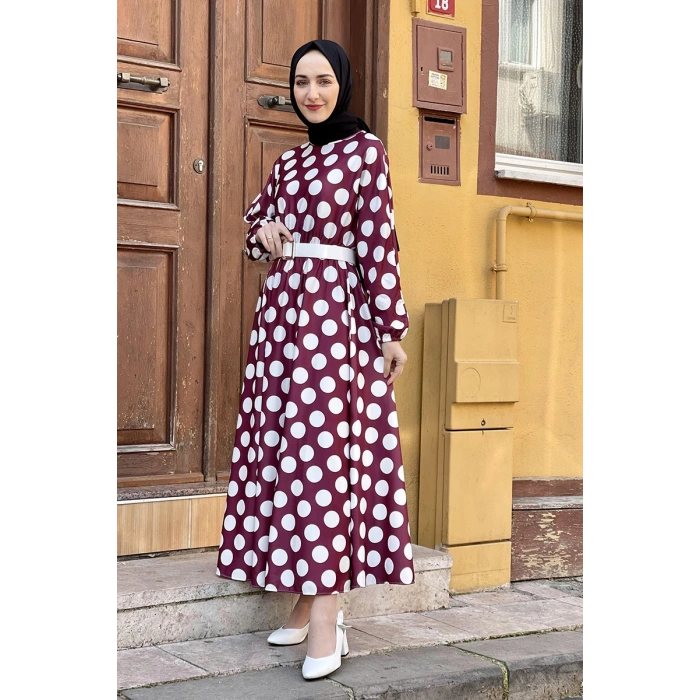 Moda Çizgi Tesettür Elbise