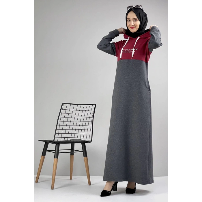 Moda Çizgi Tesettür Elbise