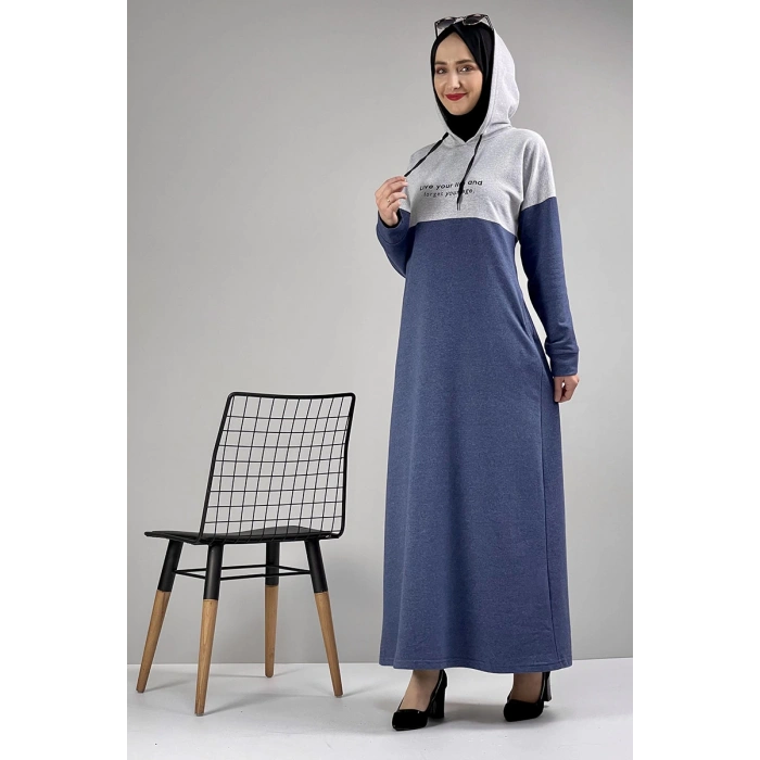 Moda Çizgi Tesettür Elbise