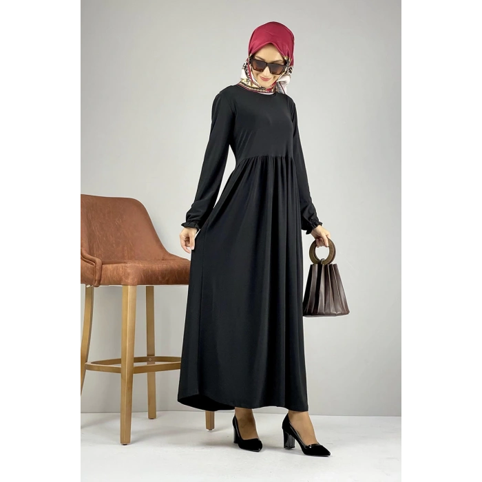 Moda Çizgi Tesettür Elbise
