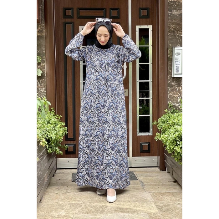 Moda Çizgi Tesettür Elbise