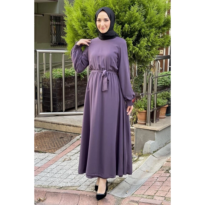 Moda Çizgi Tesettür Elbise