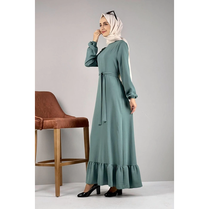 Moda Çizgi Tesettür Elbise