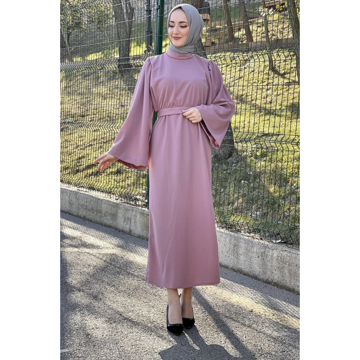 Moda Çizgi Tesettür Elbise