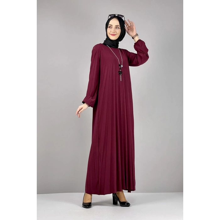 Moda Çizgi Tesettür Elbise