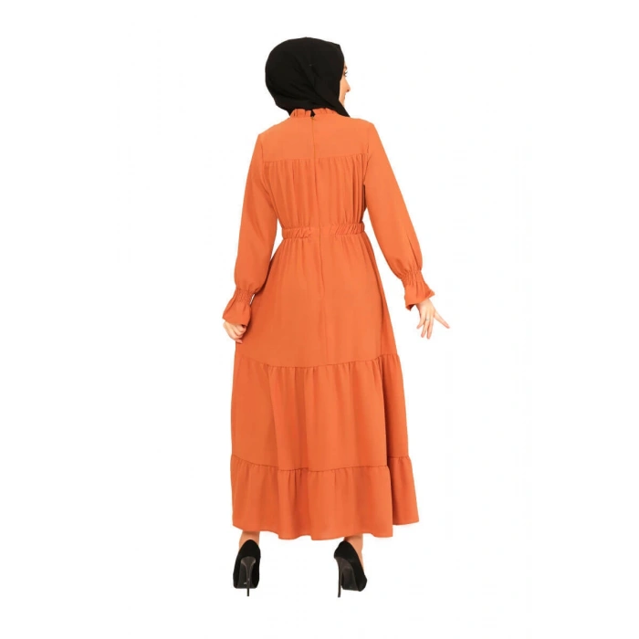 Moda Çizgi Tesettür Elbise