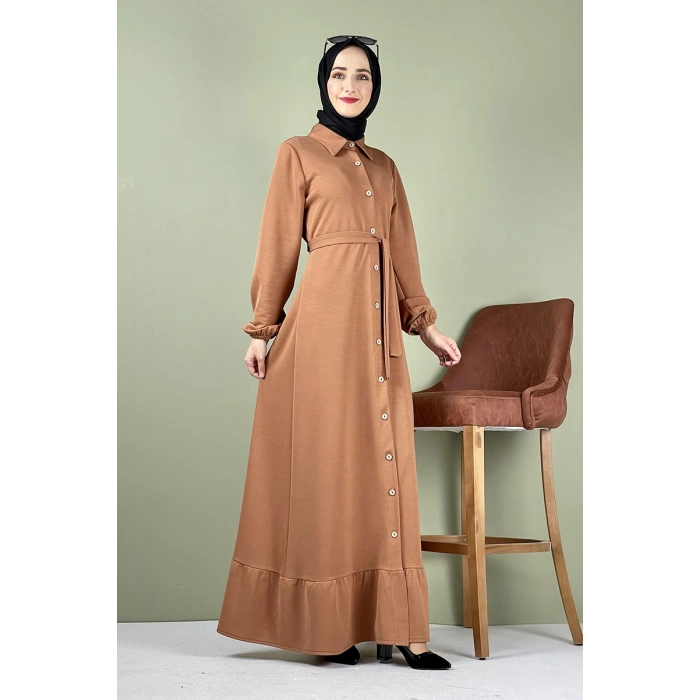 Moda Çizgi Tesettür Elbise