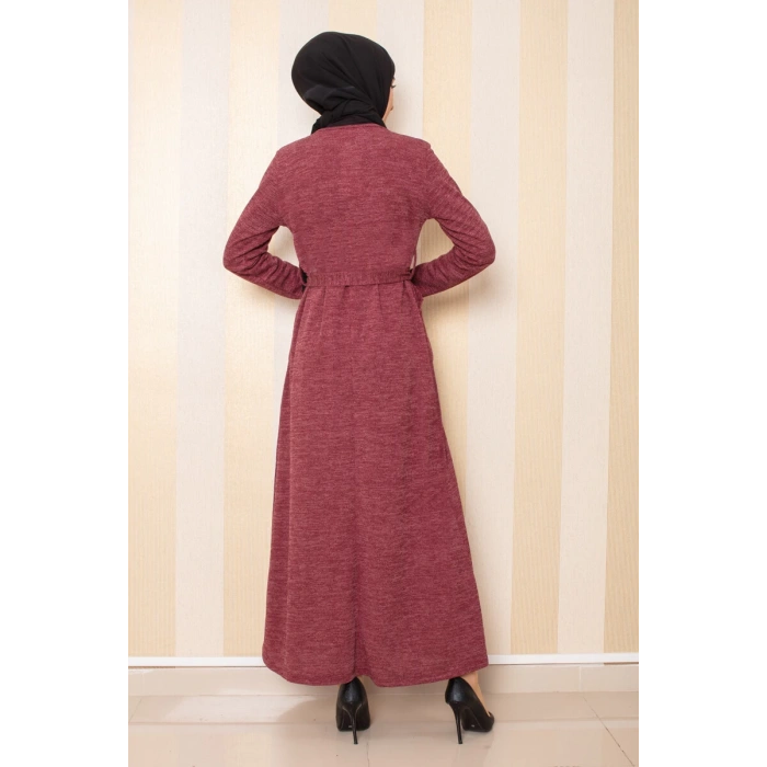 Moda Çizgi Tesettür Elbise