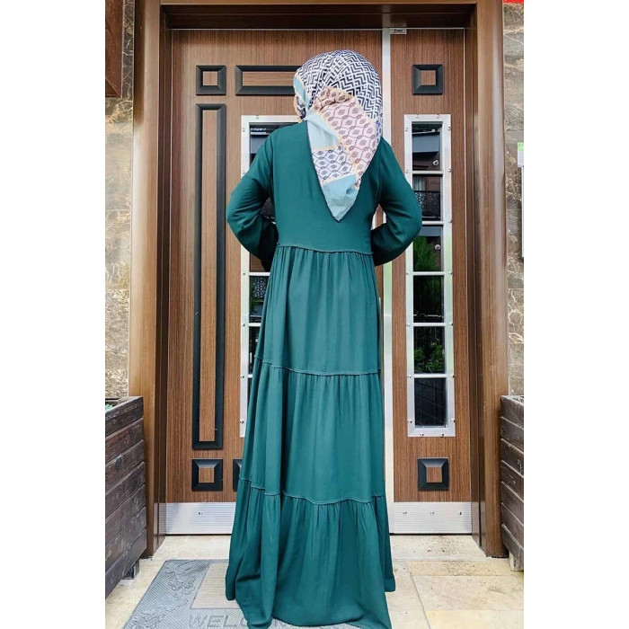 Moda Çizgi Tesettür Elbise