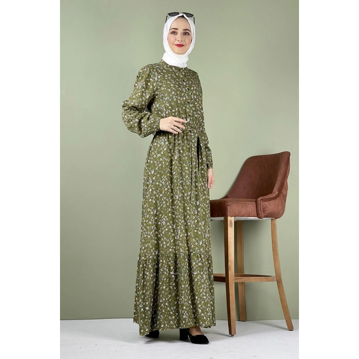 Moda Çizgi Tesettür Elbise