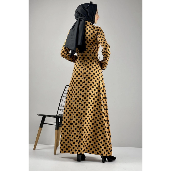 Moda Çizgi Tesettür Elbise