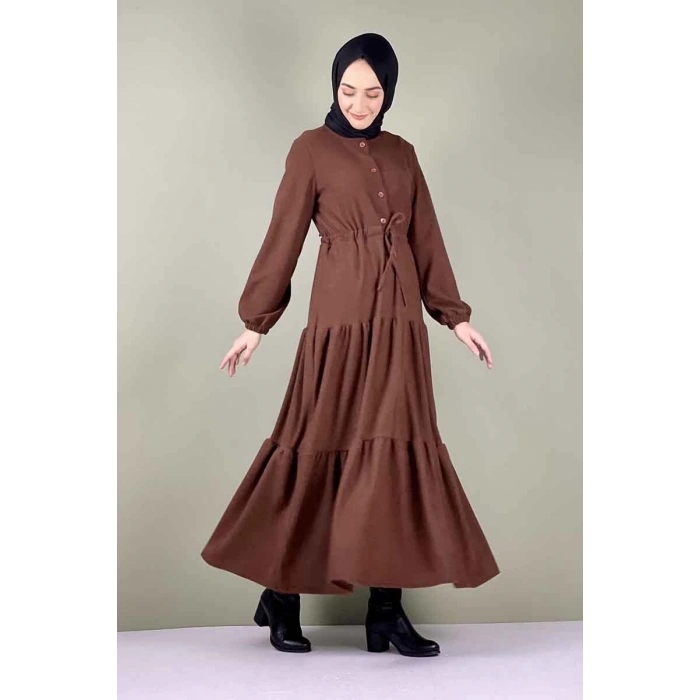 Moda Çizgi Tesettür Elbise