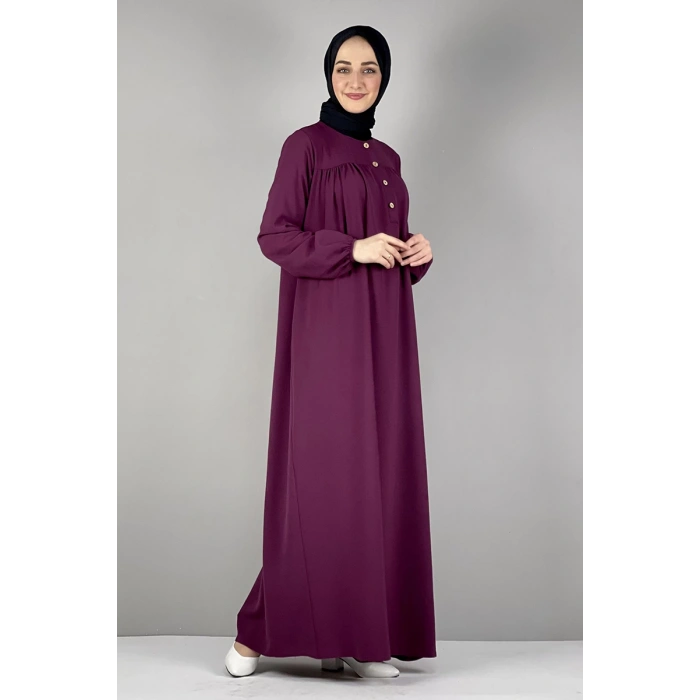 Moda Çizgi Tesettür Elbise