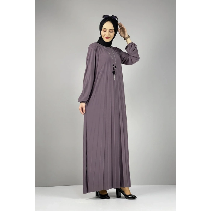 Moda Çizgi Tesettür Elbise