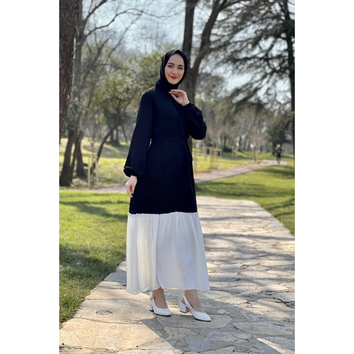 Moda Çizgi Tesettür Elbise