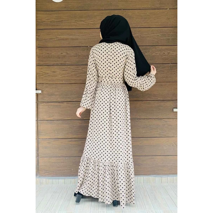 Moda Çizgi Tesettür Elbise