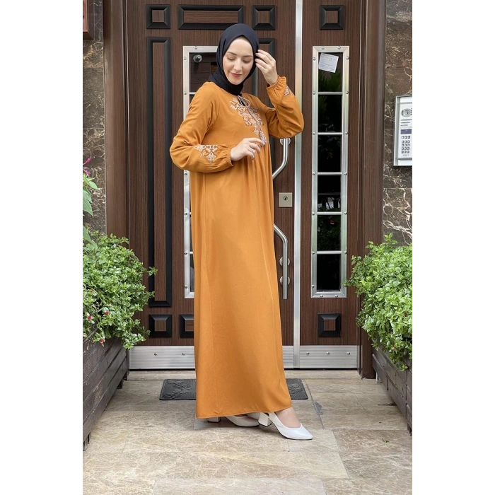 Moda Çizgi Tesettür Elbise