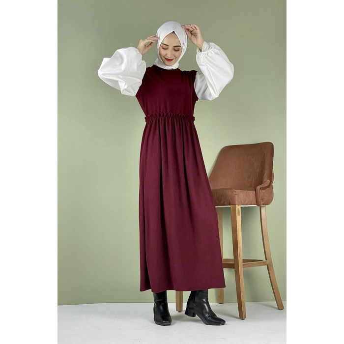 Moda Çizgi Tesettür Elbise