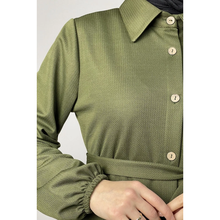 Moda Çizgi Tesettür Elbise