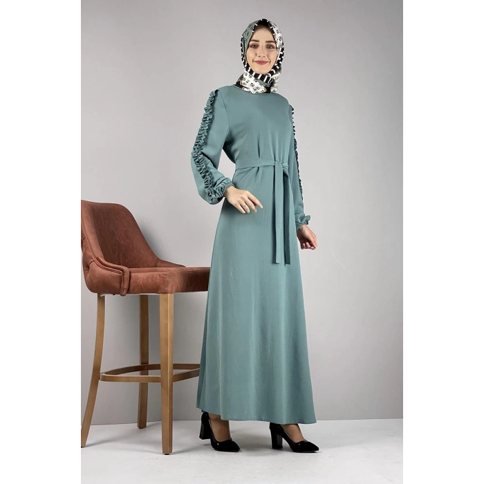 Moda Çizgi Tesettür Elbise