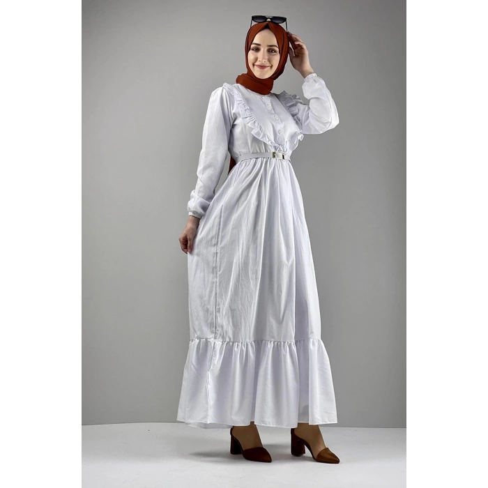 Moda Çizgi Tesettür Elbise