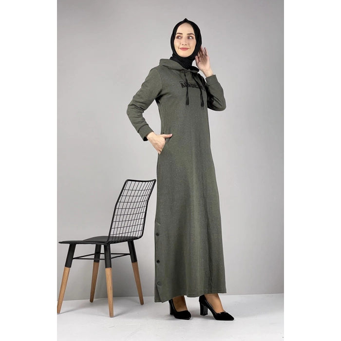 Moda Çizgi Tesettür Elbise