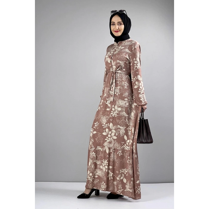 Moda Çizgi Tesettür Elbise