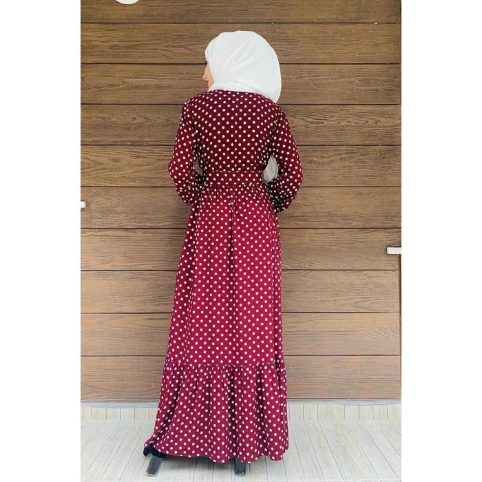 Moda Çizgi Tesettür Elbise